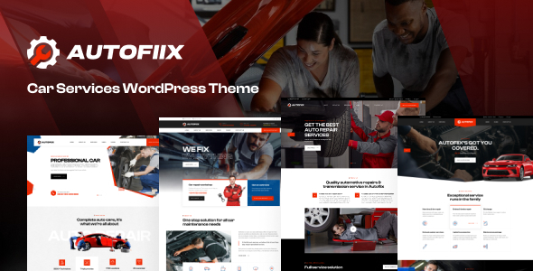 Autofiix - Car Services WordPress Theme Logo