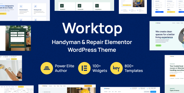 Worktop - Handyman & Repair Elementor WordPress Theme Logo