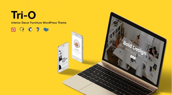 TriO - Interior Decor Furniture Shop WordPress Theme Logo